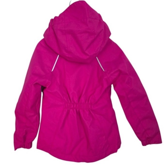 💕 Hot Pink Hooded Jacket Size 6 - Picture 5 of 8